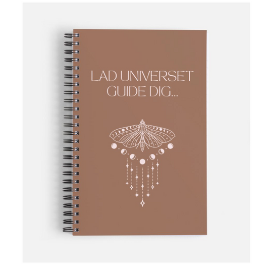 Spirtuel Notesbog med blanke sider